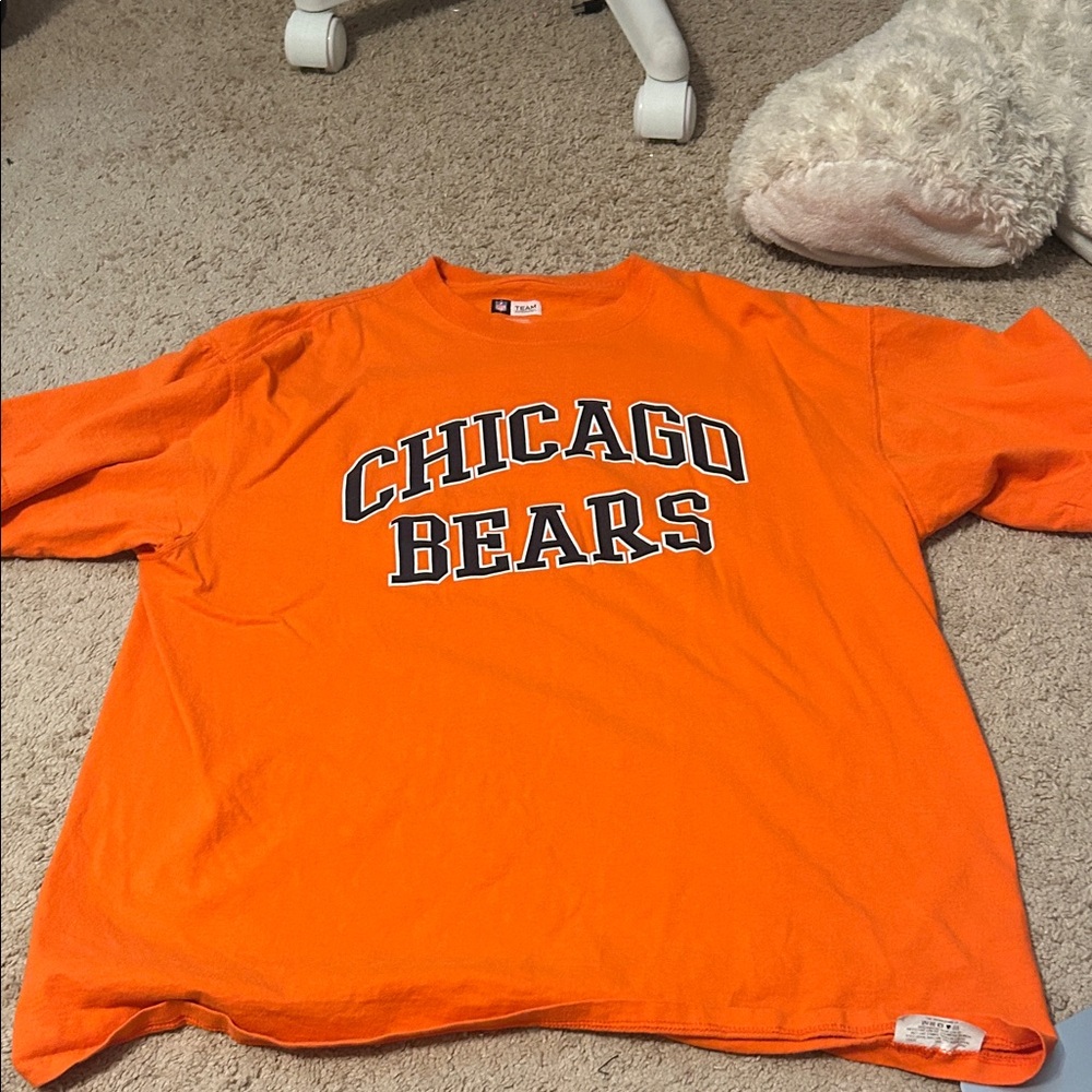 NFL Team Apparel Vibrant Orange Shirt